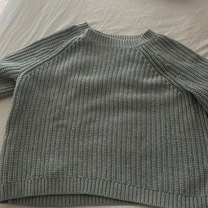 AERIE blueish grey sweater (Barley worn)